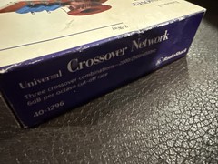 Vintage Universal 2 Way Crossover by Radio Shack 40-1296 NEW