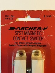 Radio Shack Archer SPST Magnetic Contact Switch 49-512 🔥NEW NOS💥