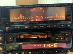 ADDZEST AZA-777 Rare Car Audio Center Control & Graphic Equalizer