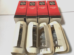 1 PAIR Matsushita Tube ECC81 Nos 12AT7 Slanting Getter Mullard Tool Strong New
