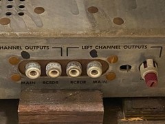 The Fisher Model FM- 100-B FM Tube Stereo Tuner (Required Restoration )