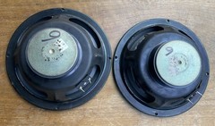 BOSE 301 series II 8” 120713 Woofer Speakers – One Great (new Foam) + 2nd Froze