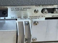 Vintage Bogen C-60B Solid State Power Amp | Unit Powers-On | Unit Sold AS-IS