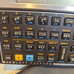 Vtg HP 15C Calculator Hewlett Packard W/ Orig. Case Tested