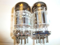 Pair of 5814A Tubes, GE 5-STAR, Good Ratings