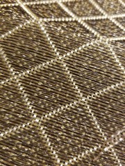 2 X)Vintage Speaker Grill Cloth Fabric ..