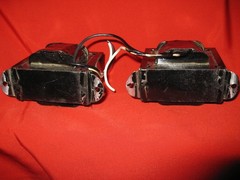 PAIR Choke Filter Inductors 5 HY (5.34,5.31 Henry) Hammond Mfg. 5200253