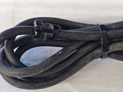 Bell Carillon 6060 Tube Amplifier Power Cord Cable Plug Original Part
