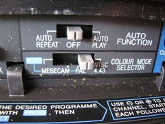 Sharp VC-775E Multi-System VCR /w Box, Remote. User manual Mint Condition Works