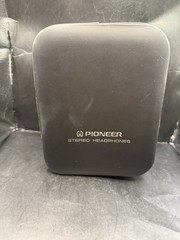 Vintage Pioneer SE-50 2-Way Headphones With Case And Instruction Manual