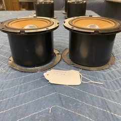 PIONEER 10-712F 4 1/2″ ORIGINAL MIDRANGE SPEAKERS FOR CS-06 (PAIR, SPEAKER ONLY)