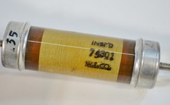 Sprague Vitamin Q Electric Capacitor .01-10,000 DC 8518222 Vintage Made in USA