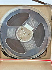 PIC 3600ft Open Reel Magnetic Tape Vintage Recording Audio Reel Black Box