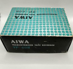 Aiwa TP-60R Tape Recorder – Vintage 1965 – Very Rare – WORKING – Read Desc