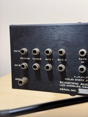 SAE Mark XXX MK30 Solid State Stereo Preamplifier – Tested Awesome! w/ Box!