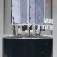 Mullard (HAMMOND Label) GZ34/5AR4 OO-Getter Rectifier UK f32 B5E4 4 Notch Strong