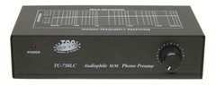 Technolink TC-750LC BLACK Phono Preamp w/ Output Control and PREMIUM AC Adaptor