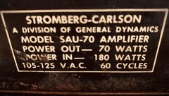 Stromberg Carlson Signet 70 Tube Amplifier in good working condition !