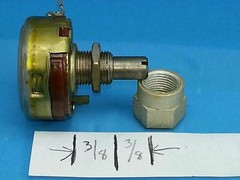 ALLEN BRADLEY AB 50K OHM POTENTIOMETER 311-0023 TYPE J POT 2 WATT TEKTRONIX