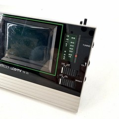 Vintage Citizen 3.5″ LCD Television and TV Monitor TB20 – WORKS