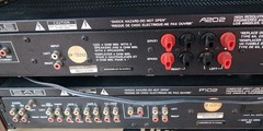 SAE PREAMPLIFIER AND AMPLIFIER. SAE P102 & SAE A202