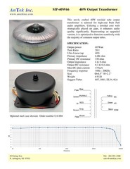 ST-70 Tube Amplifier DIY Kit – Toroidal Power & Output Transformers STA-80