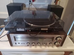 Nice! Clean! Working! Vintage Technics SL-8022 Direct Drive Automatic Turntable