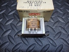 New Calrad Matching Transformer 10 Watt 70 Volt
