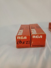 Lot of (5) Vintage RCA Electronic Tubes – Nos- 25C5 3BZ6 6AV6 6CG8A 2D21 Radio