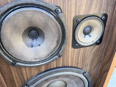 PIONEER CS-66G SPEAKERS 8 Ohms and 40 W Rare Vintage Speakers