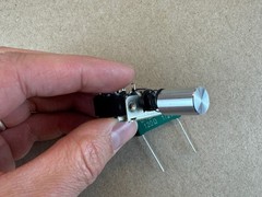 New Marantz Power Switch + Push Button Knob + .1 uf + 120 ohm Snubber