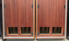 Vintage IMF TLS-50 Speakers Working. some Issues Please see pics/video England