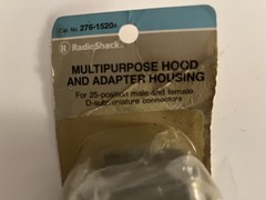 Radio Shack Multipurpose Hood & Adapter Housing 276-1520A Archer 🔥NEW NOS💥