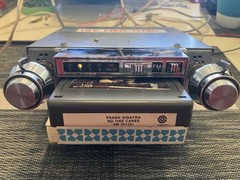 AUDIOVOX AM/FM MPX RADIO 8 Track Player Model C-977 Works Great New Belt Tested