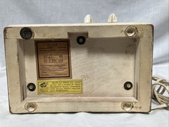 1942 Philco 42-KR3 Refrigerator Art-Deco AM Radio – Works See Video