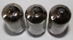 3 X Amperex Bugle Boy 6DJ8 / ECC88 tubes, made in Holland, Tested Excellent (47)