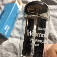 Tube 5U4GB 5AS4A International Servicemaster NOS (s2box2)