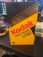 Kodak Beta Video Cassette L-750 SGL750 CAT 1088202 Made in Japan AS-IS
