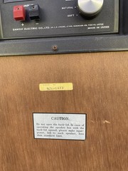 (SET OF 2) VINTAGE SANSUI SP-2500 FLOOR SPEAKERS