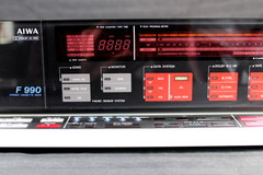 Vintage 1983 AIWA AD-F990U Audiophile Stereo Cassette Deck RARE-
