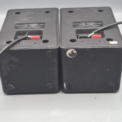 Vtg Realistic Minimus 3.5 Speakers 15W Input 8 Ohms 40-1996A Untested 3.5″ X 5″