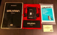 SONY WALKMAN WM-3 DELUXE IN BOX (BRAND NEW UNIT!) SERVICED