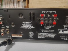 Vintage 1980s 80s Optimus STA-2170 Synthesized 100W Stereo Receiver PHONO TESTED