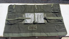 CW-206/GR Radio Antenna & Accessory Storage Bag Canvas NOS