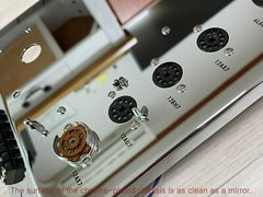 McINTOSH MC240 240 AMPLIFIER SUPER MIRROR POLISHED & CHROME PLATED CHASSIS – DIY