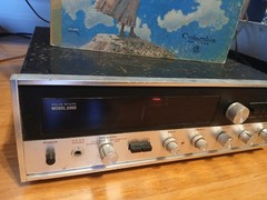 Sansui Model 2000 Stereo Receiver ROCK STAR OWNED Summer Of Love GRATEFUL DEAD!