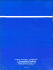 Pioneer SA-6500 II Amplifier Service Manual (In Color) – SA-6500II