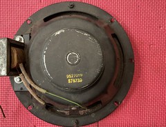 Vintage Heppner Coaxial 8” Speaker 8 ohm – 70 volt transformer included – 575737