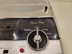 Vintage 1970’s Bell & Howell RV-2300 Pana Step Cassette Tape Player ( National )