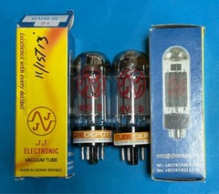 JJ Electronic 6V6S Matched Vacuum Tubes – one may not work